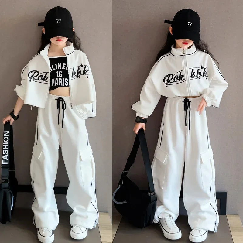 Girls' Korean Style Street Dance Set