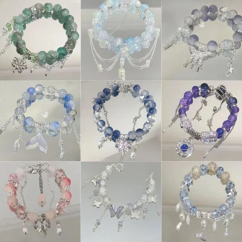 Personalized Bead Tassel Bracelet for Women