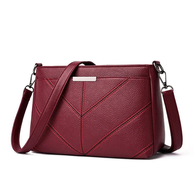 Korean Trendy Three-layer Mommy Crossbody Bag