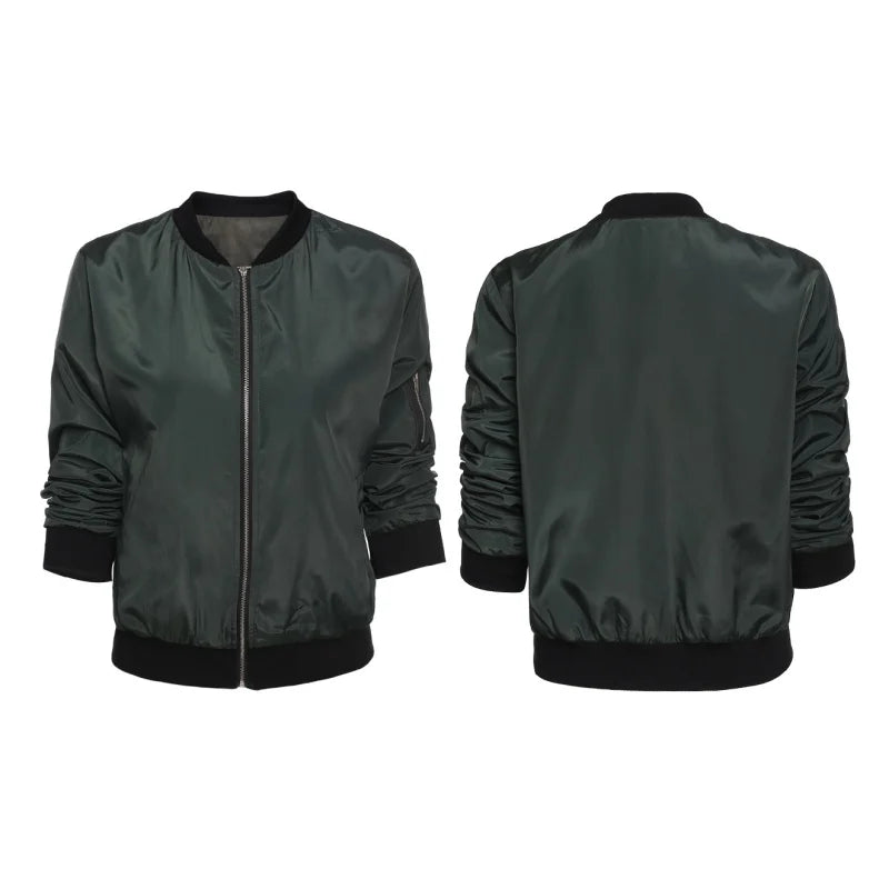 Women’s Casual O-neck Spring Jacket