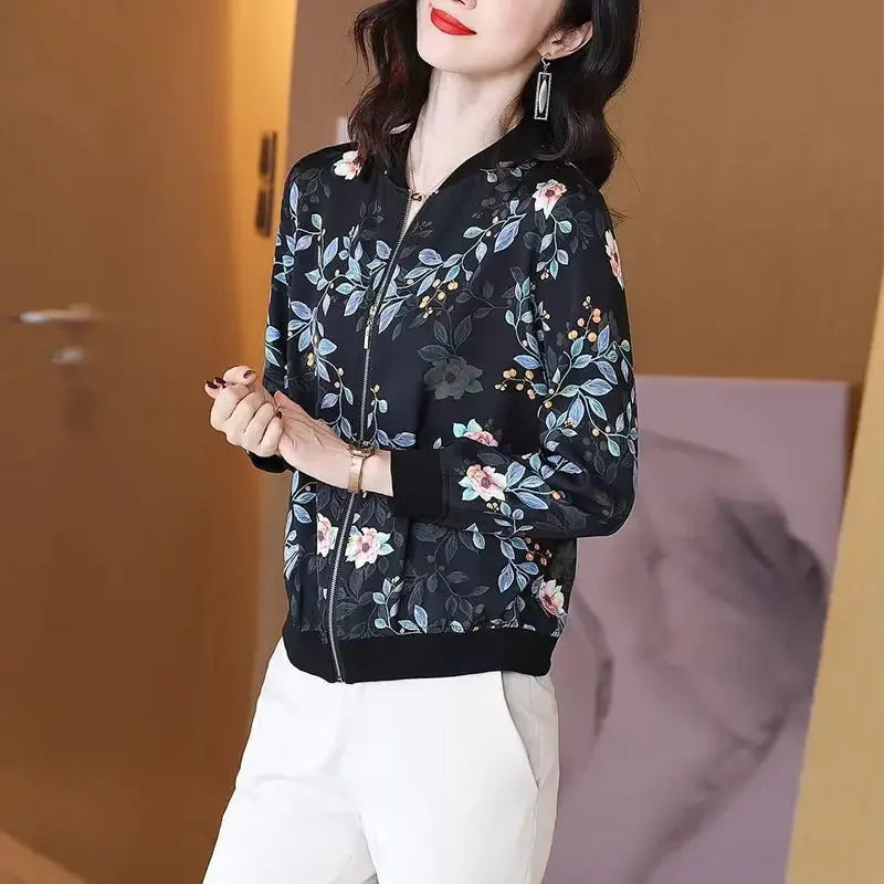 Women’s Knitted Sun Protection Baseball Jacket