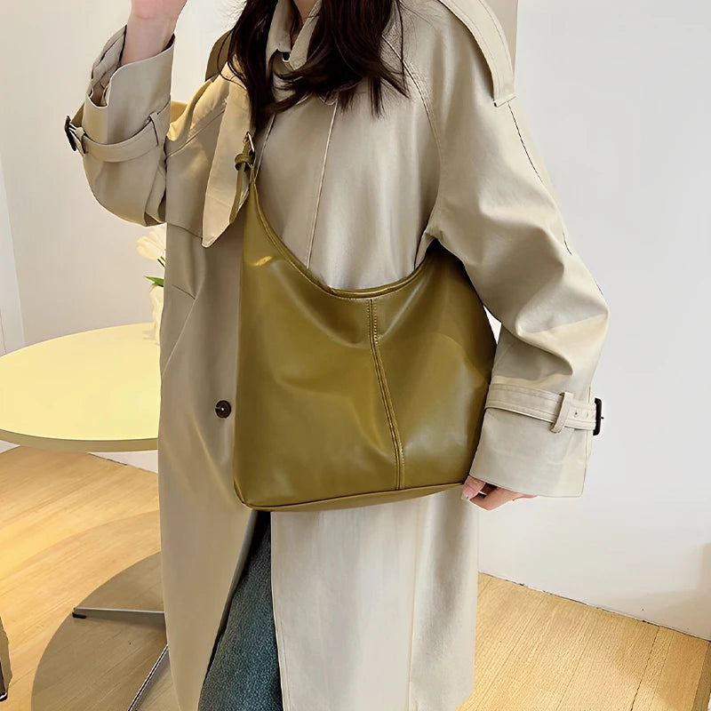2025 High-Quality PU Large Tote Bag