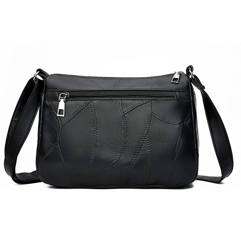 Retro PU Leather Shoulder Bag for Women