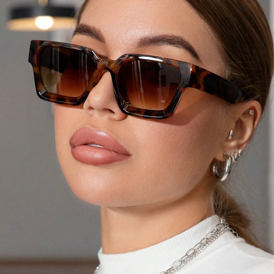 Vintage Small Square Sunglasses Unisex UV400