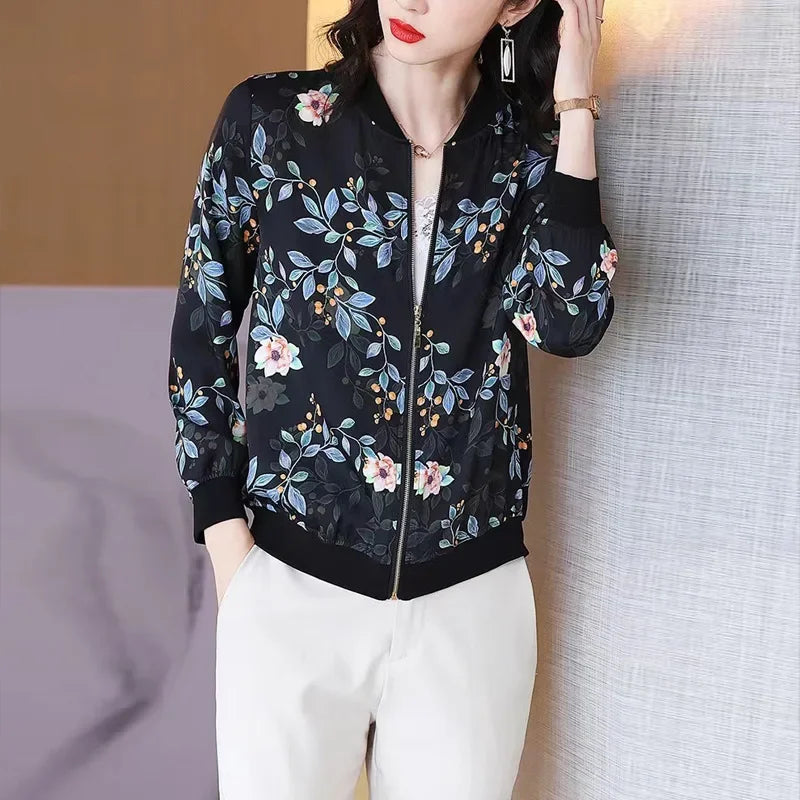 Women’s Knitted Sun Protection Baseball Jacket