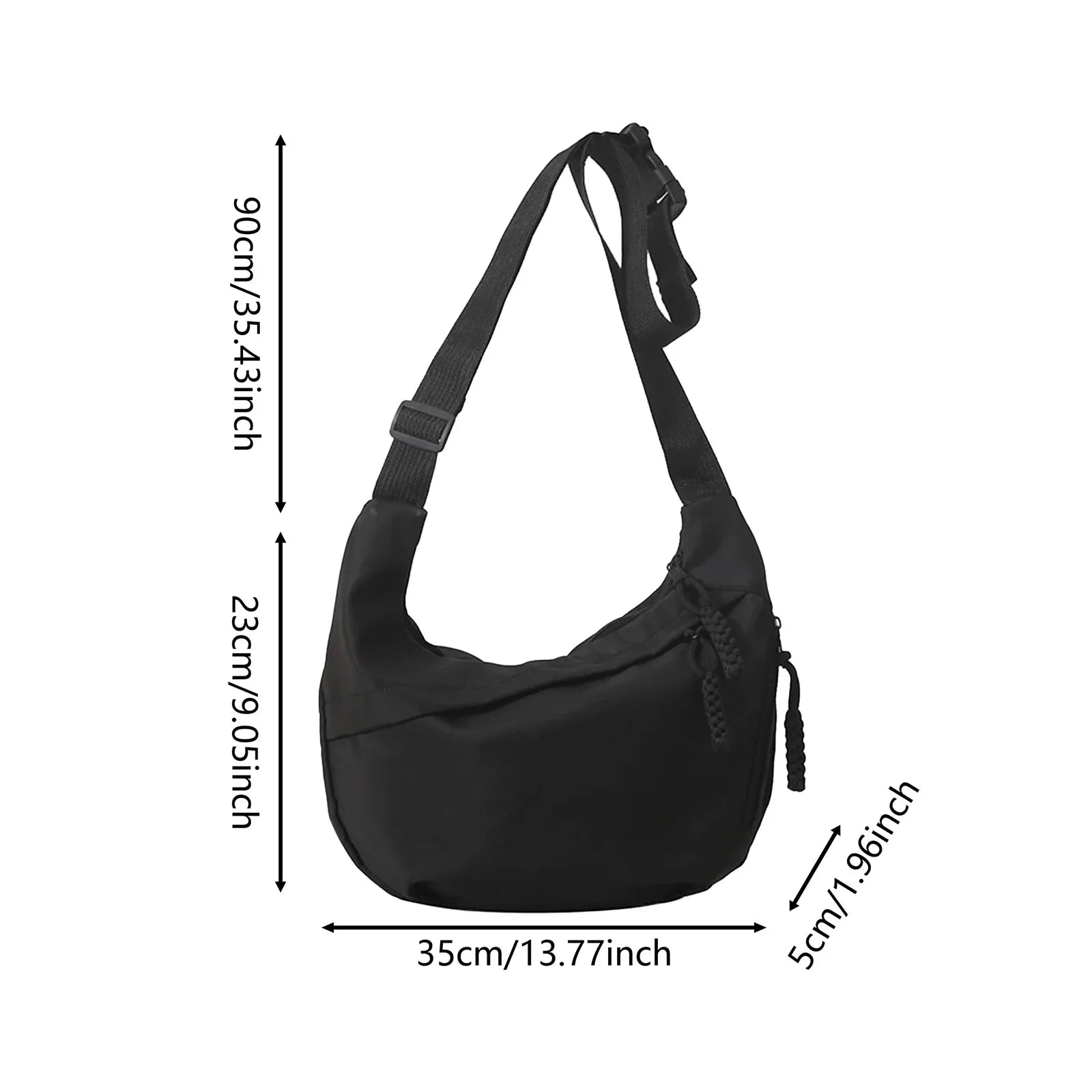 2025 Casual Canvas Crossbody Tote Bag