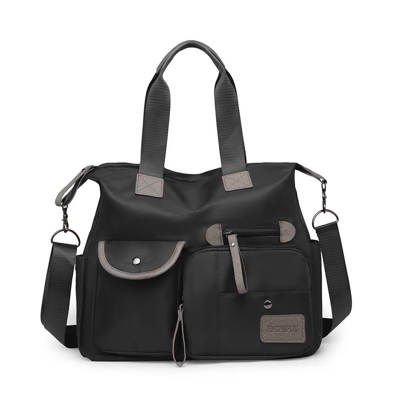 Nylon Waterproof Large Tote Bag
