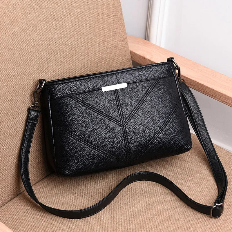 Korean Trendy Three-layer Mommy Crossbody Bag