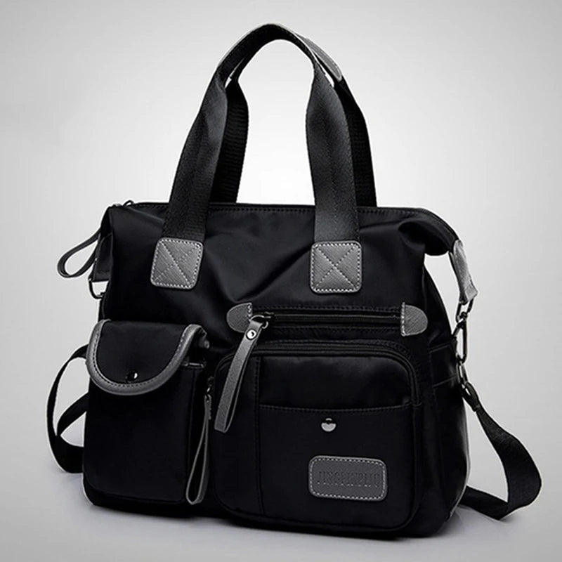 Nylon Waterproof Large Capacity Tote Bag