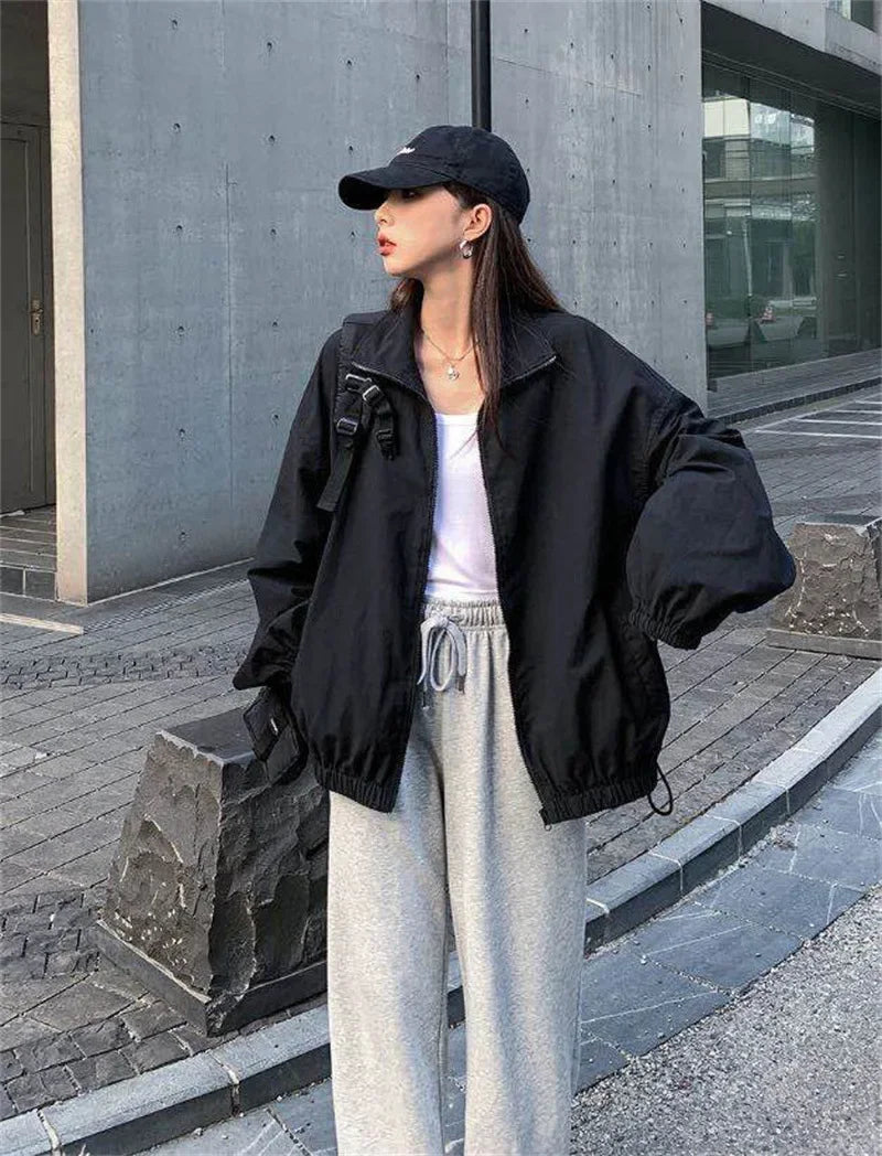 Women's Vintage Loose-Fit Work Jacket