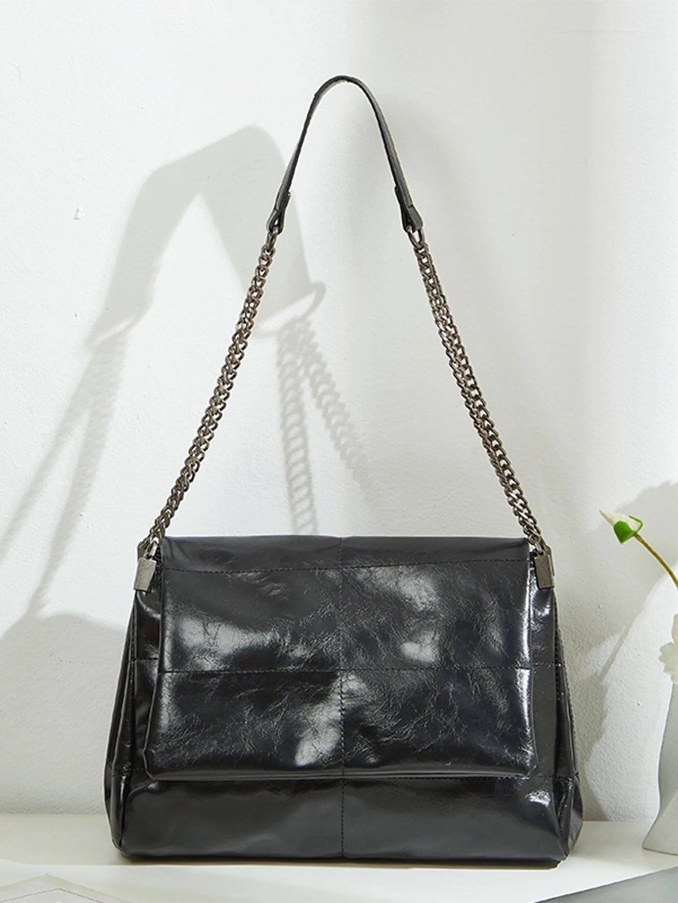 Large Capacity Women's Chain Tote Bag