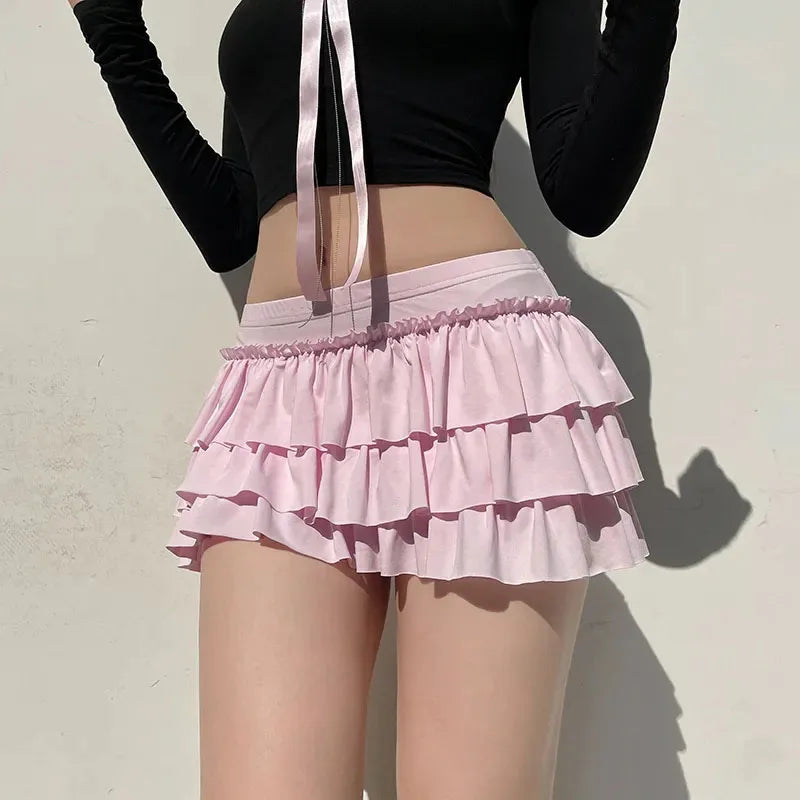 Bow Sweet A-Line Mini Skirt for Women