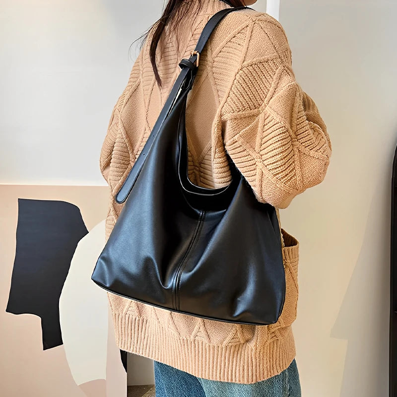 2025 High-Quality PU Large Tote Bag