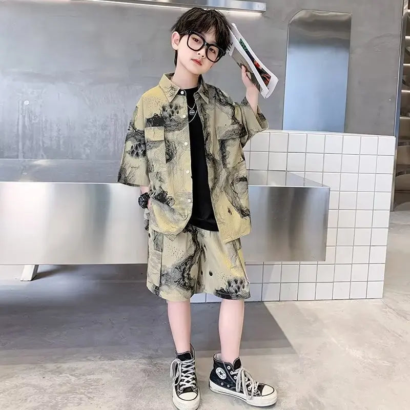Men's & Kids' Summer Art Trend Set