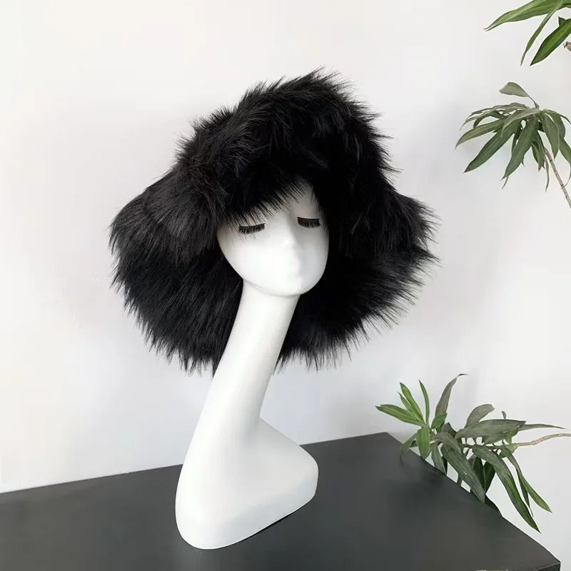 Punk Rock Style Women's Ball Bag Y2K bucket hat