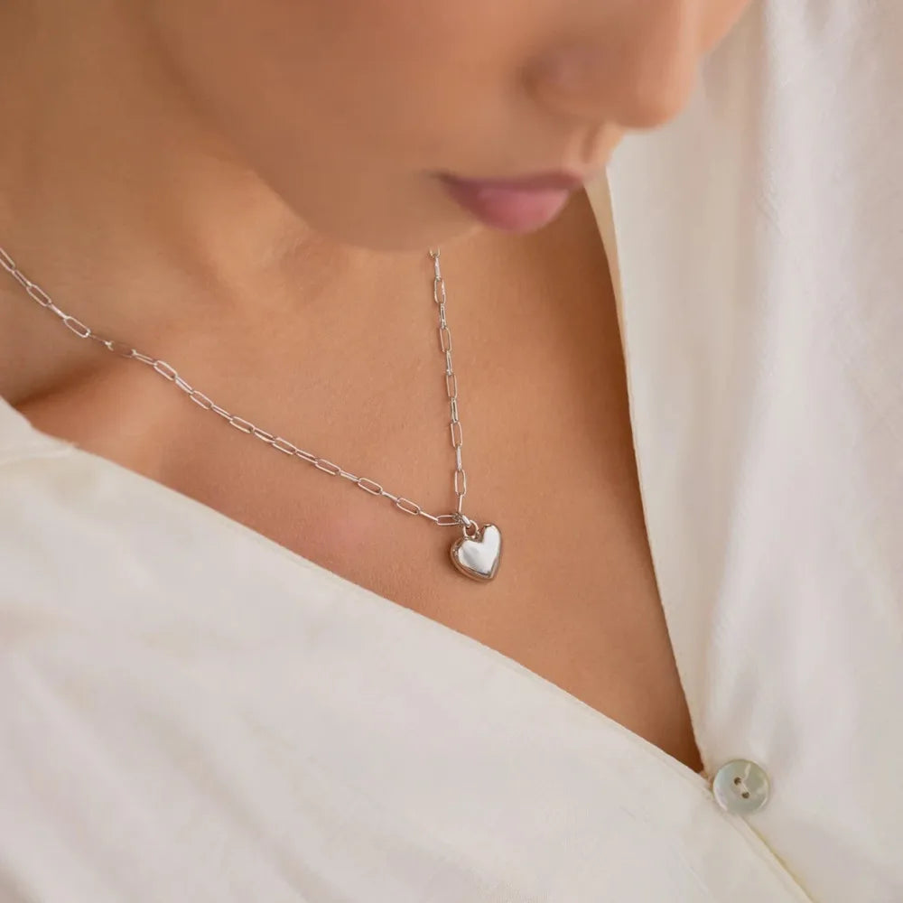 Crystal Zircon Butterfly Pendant Necklace