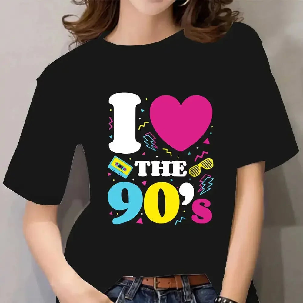 Love 80 3D Print Oversized T-shirt