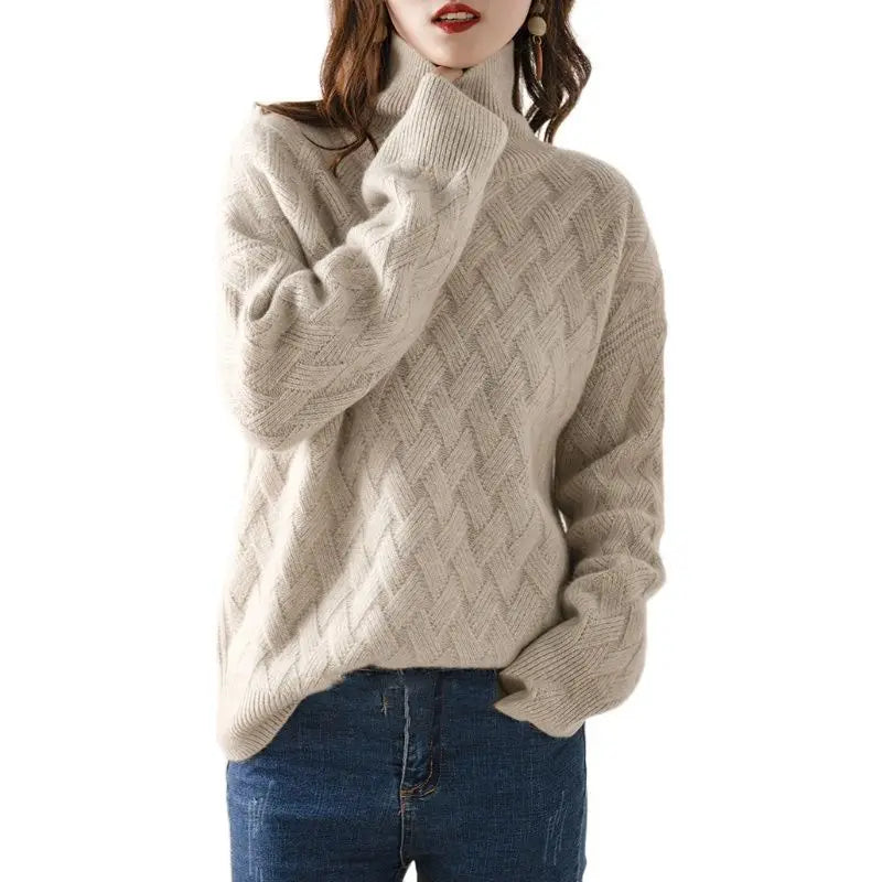 Loose Oversize Cashmere Sweater for Women