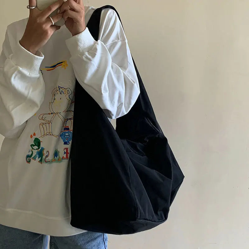 Women’s Large Canvas Shoulder Tote Bag
