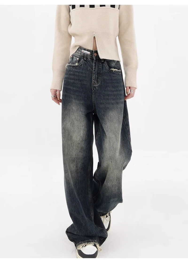 Harajuku Y2K Loose Wide Leg Jeans