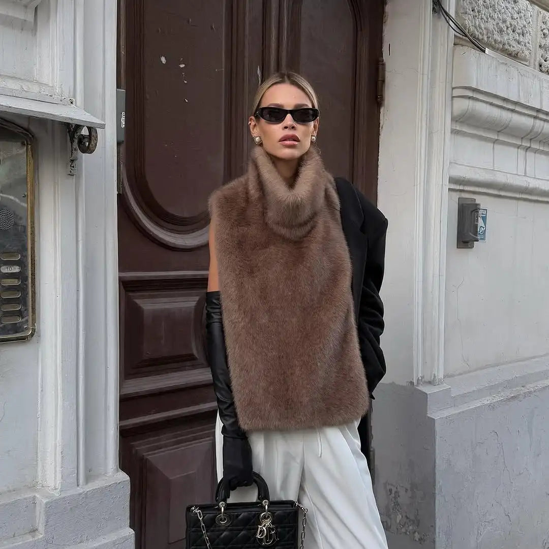 Winter Warm Thick Women Faux Fur Coats