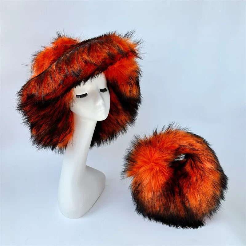 Punk Rock Style Women's Ball Bag Y2K bucket hat
