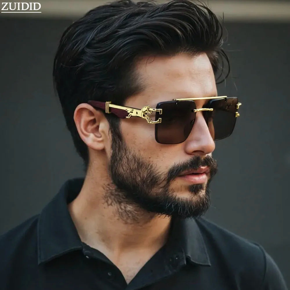 Vintage Square Sunglasses for Men & Women