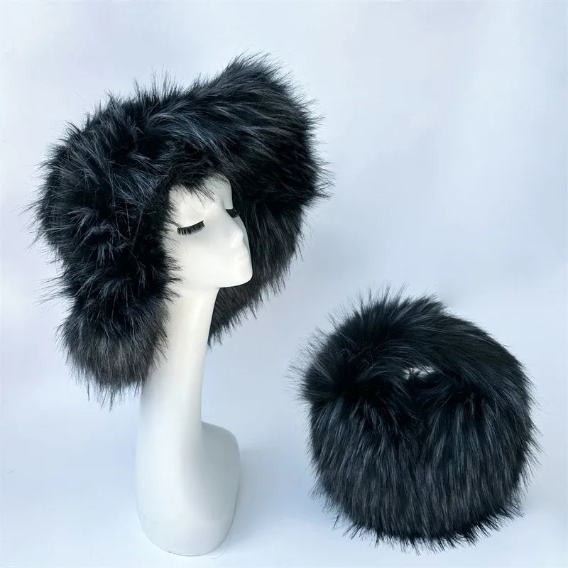 Punk Rock Style Women's Ball Bag Y2K bucket hat