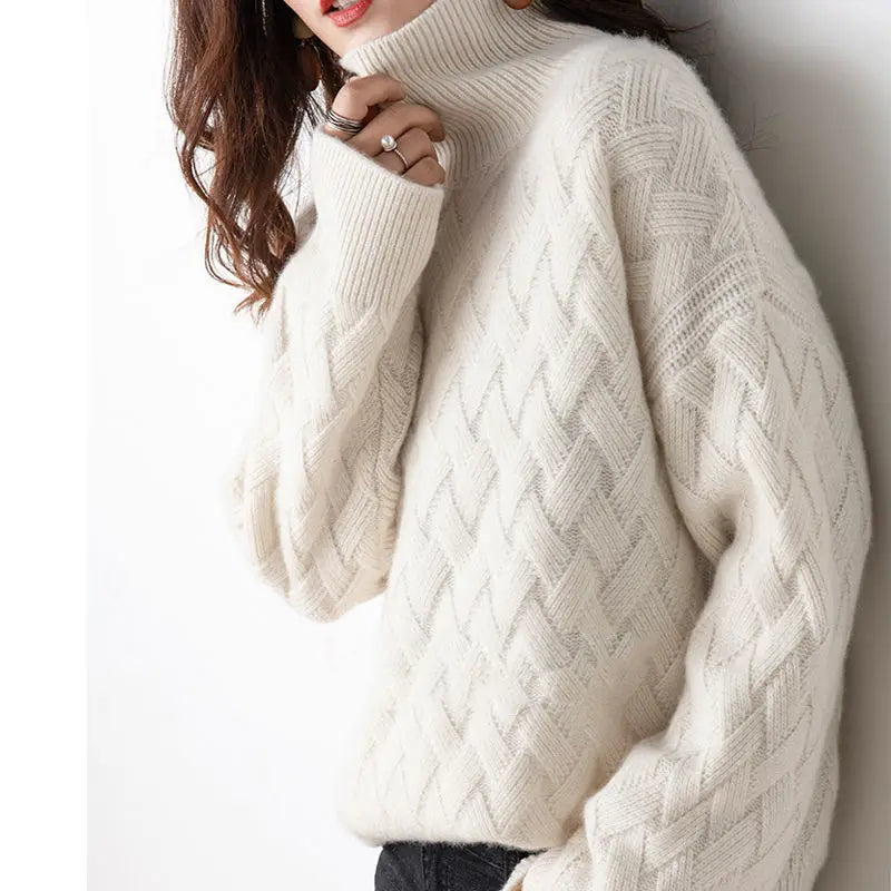 Loose Oversize Cashmere Sweater for Women