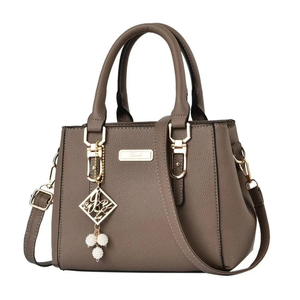 Large Capacity Leather Handbag for Women