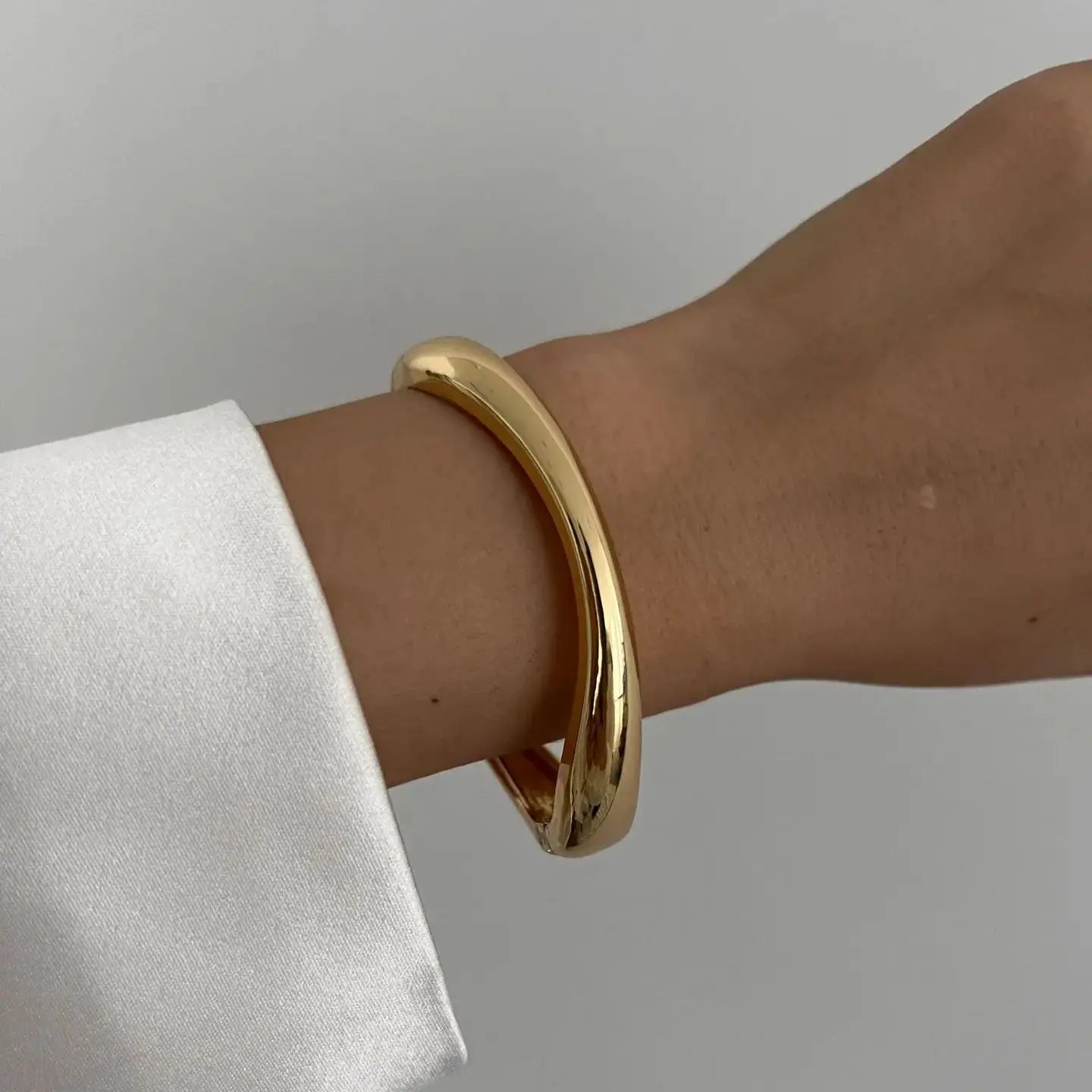 Vintage Hip Hop Metal Cuff Bangles Set