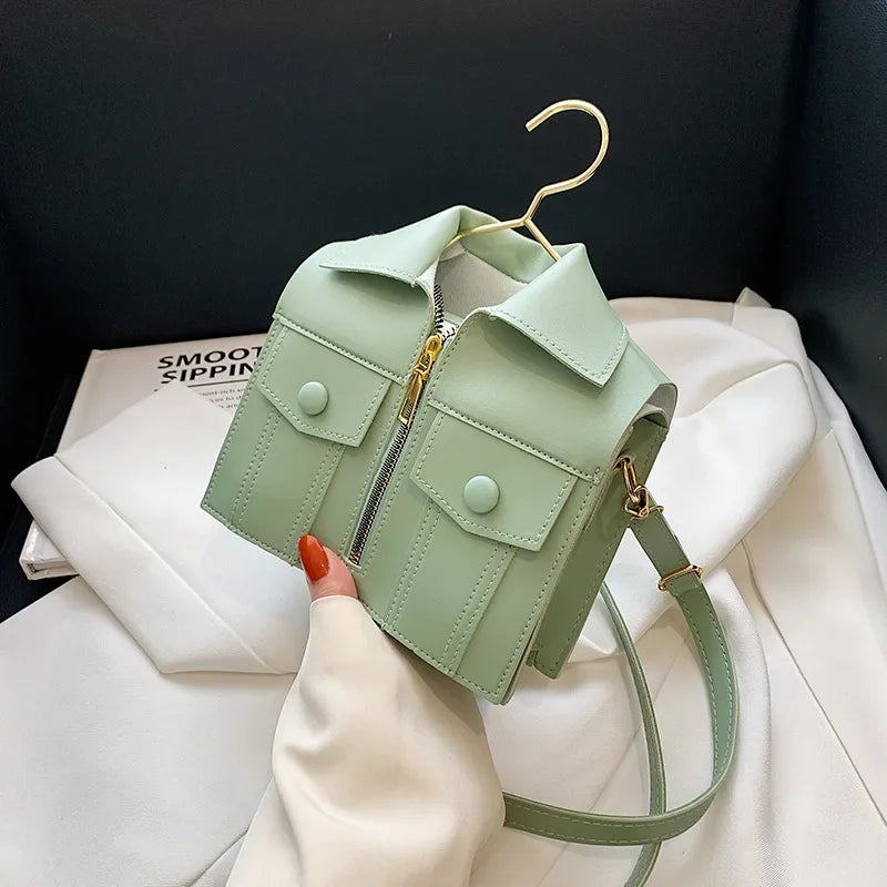 Casual 3D Jacket Style Crossbody Bag