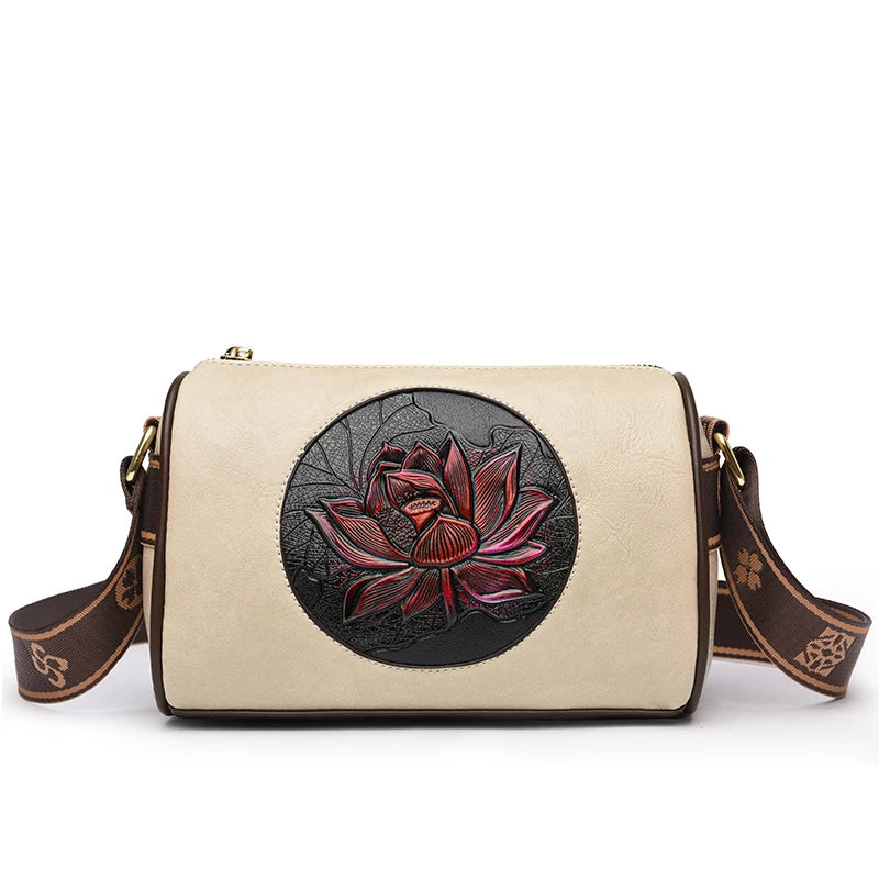 Casual Soft Leather Shoulder Crossbody Bag