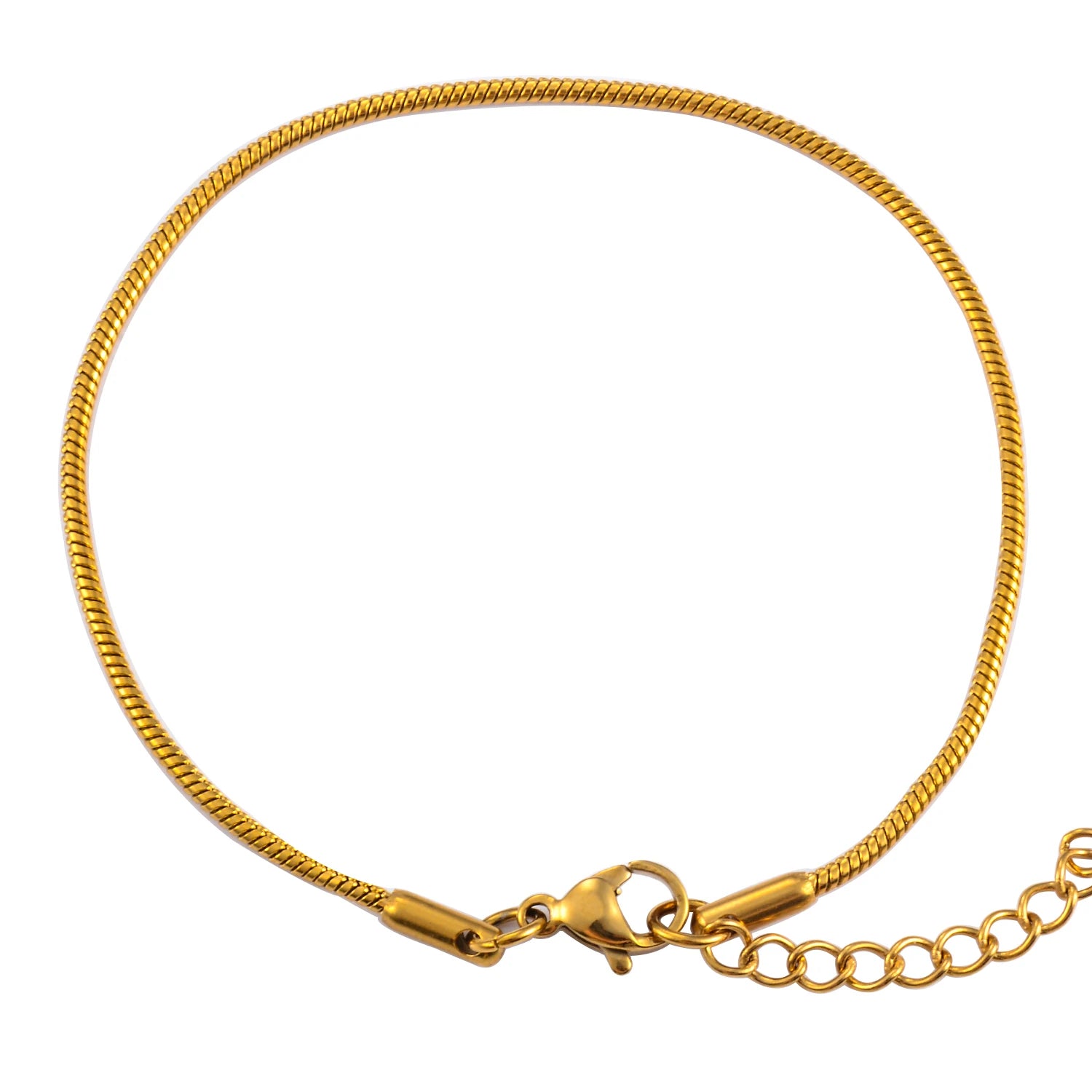 Stainless Steel Snake Chain Bracelet Extender