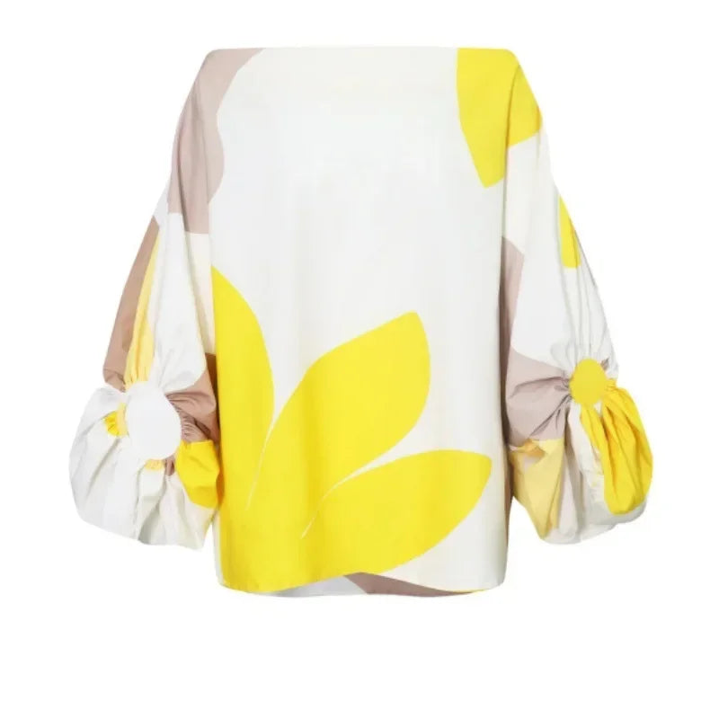 Spring Printing Dress Suits for Women