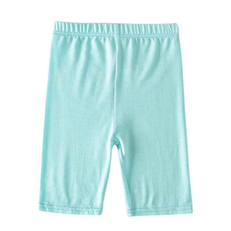 Girls High Waist Five-Point Shorts