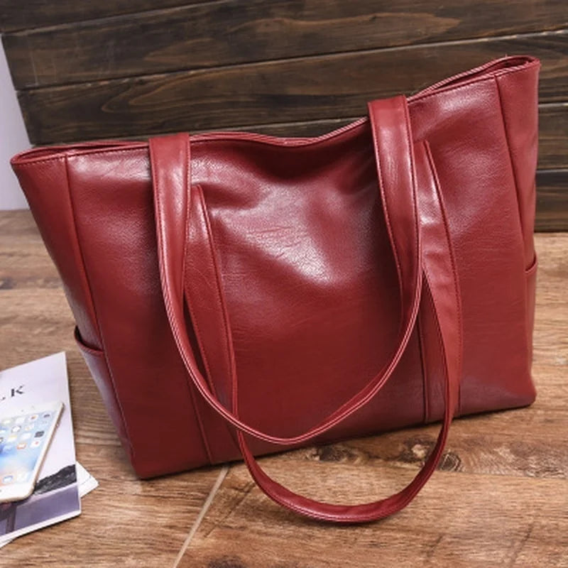 Large Capacity Women's Shoulder Handbag