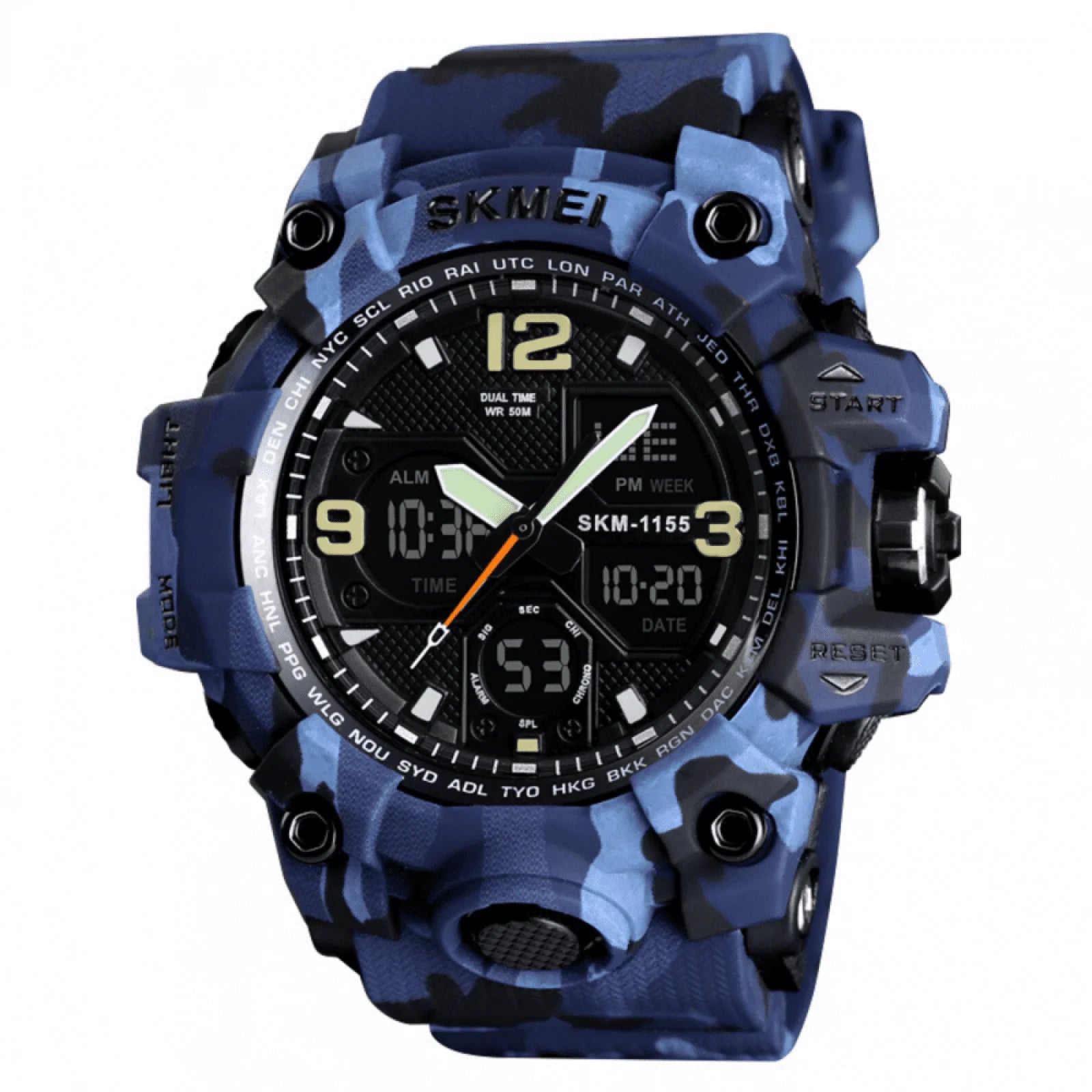 SKMEI Men's Analog Sports Military Watch