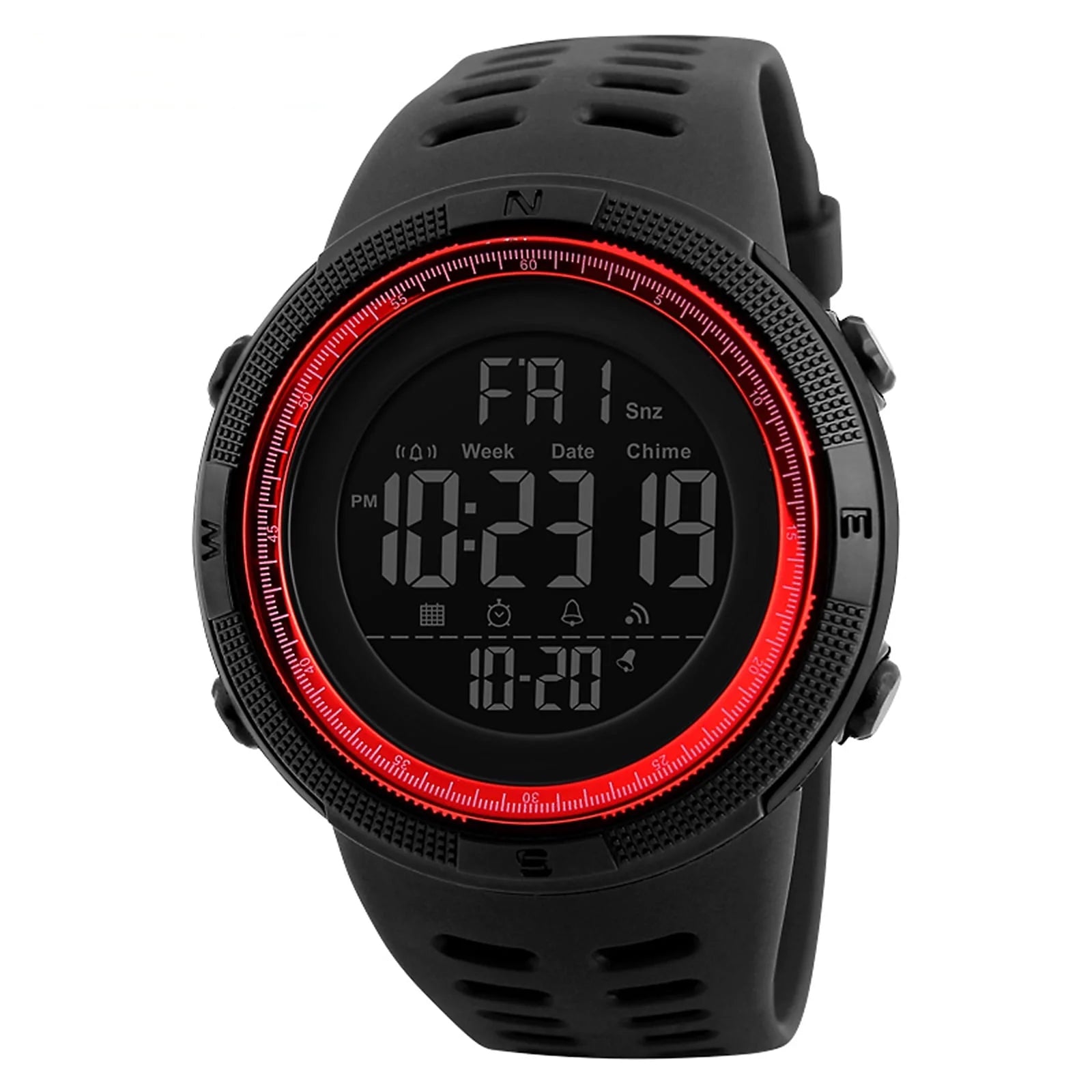 SKMEI Men's Watch, Waterproof Digital Sport Watch, Military Digital Watch Alarm