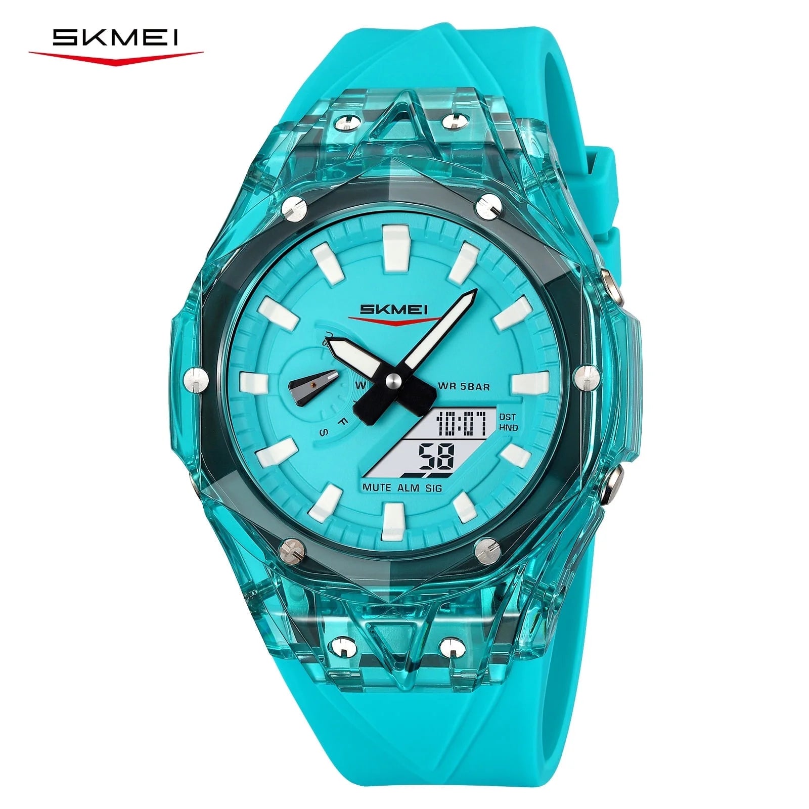 SKMEI Mens Digital Watch Sports Military Multifunctional Watches