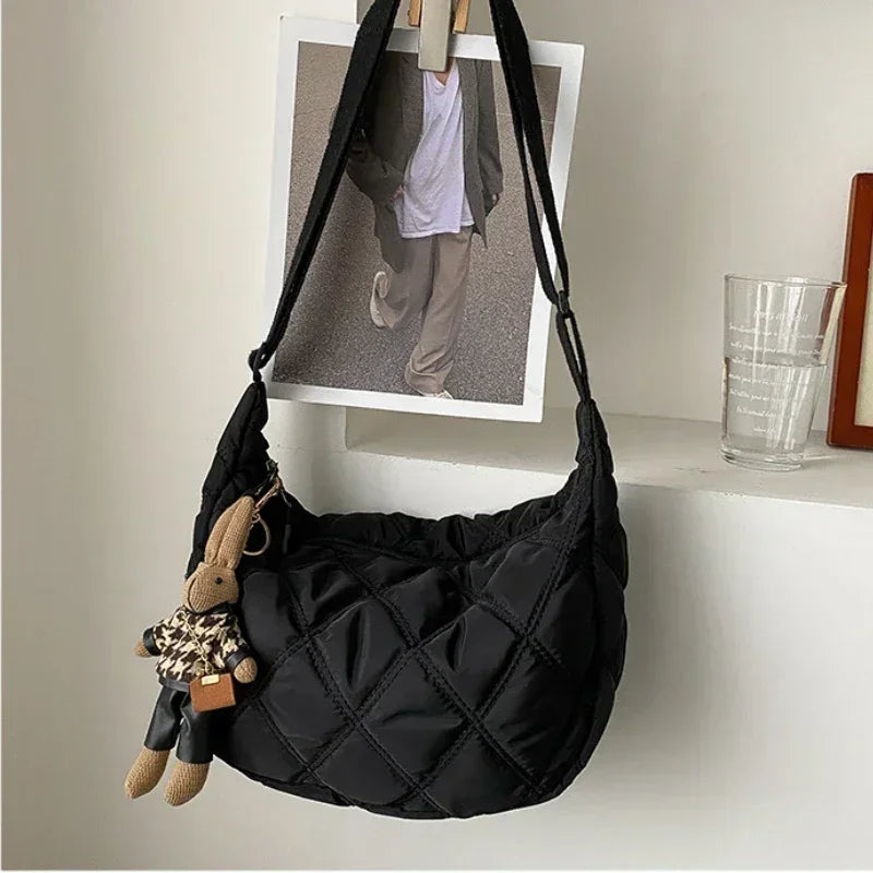 Embroidery Crossbody Shoulder Messenger Bag