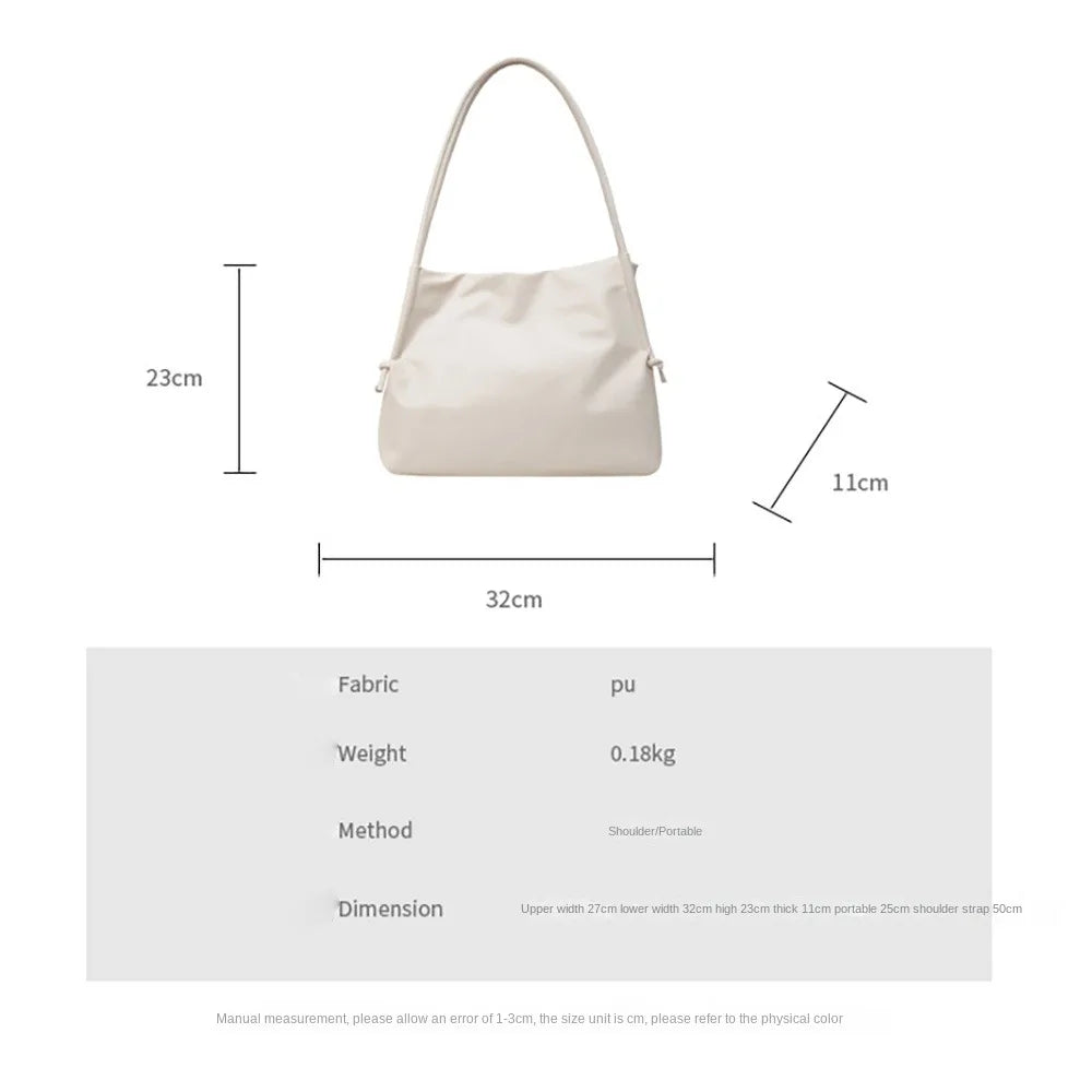 High Capacity PU Fashion Tote Bag