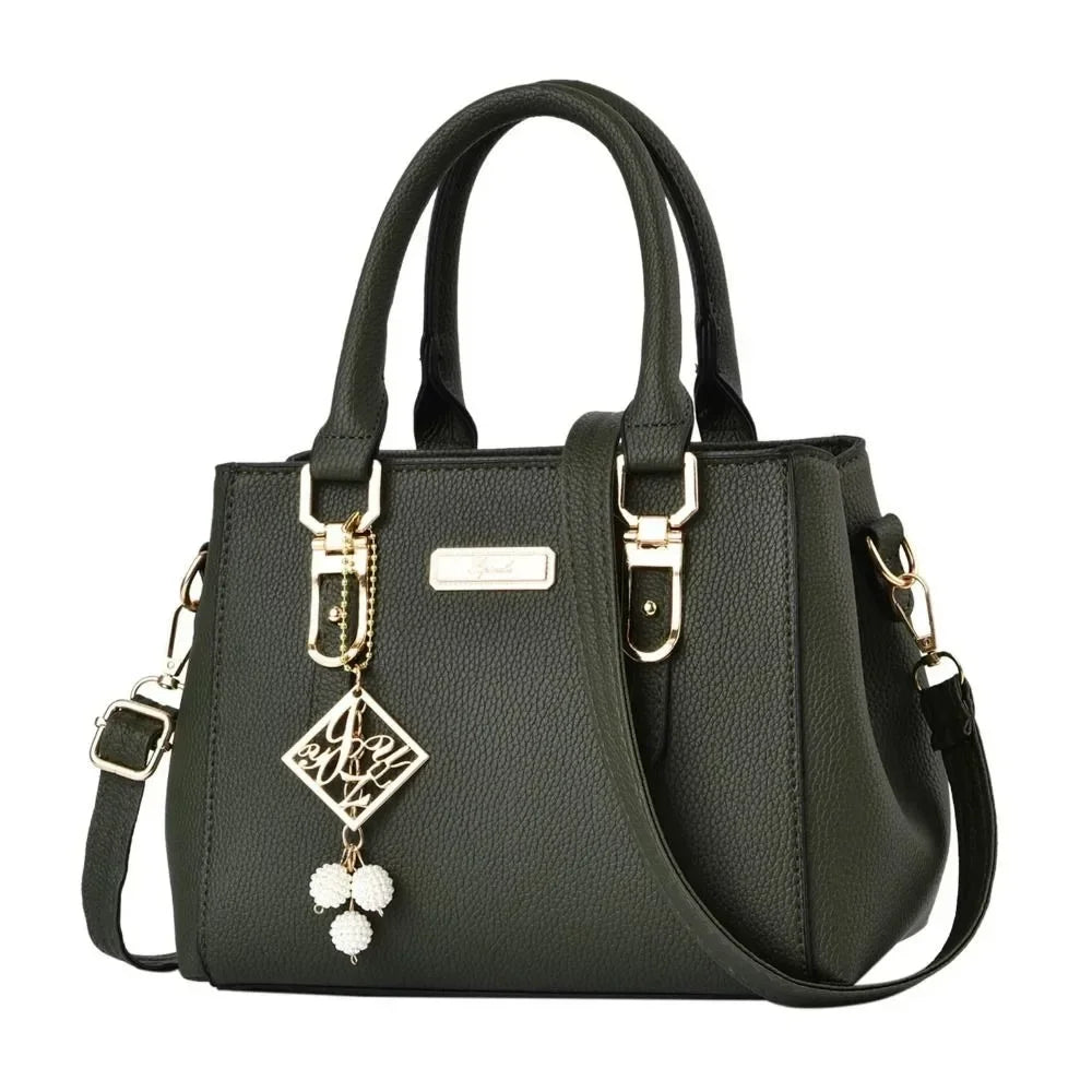 Large Capacity Leather Handbag for Women