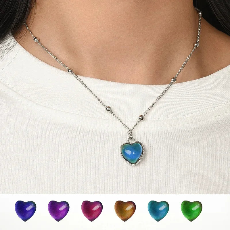 Creative Mood Color Change Necklace