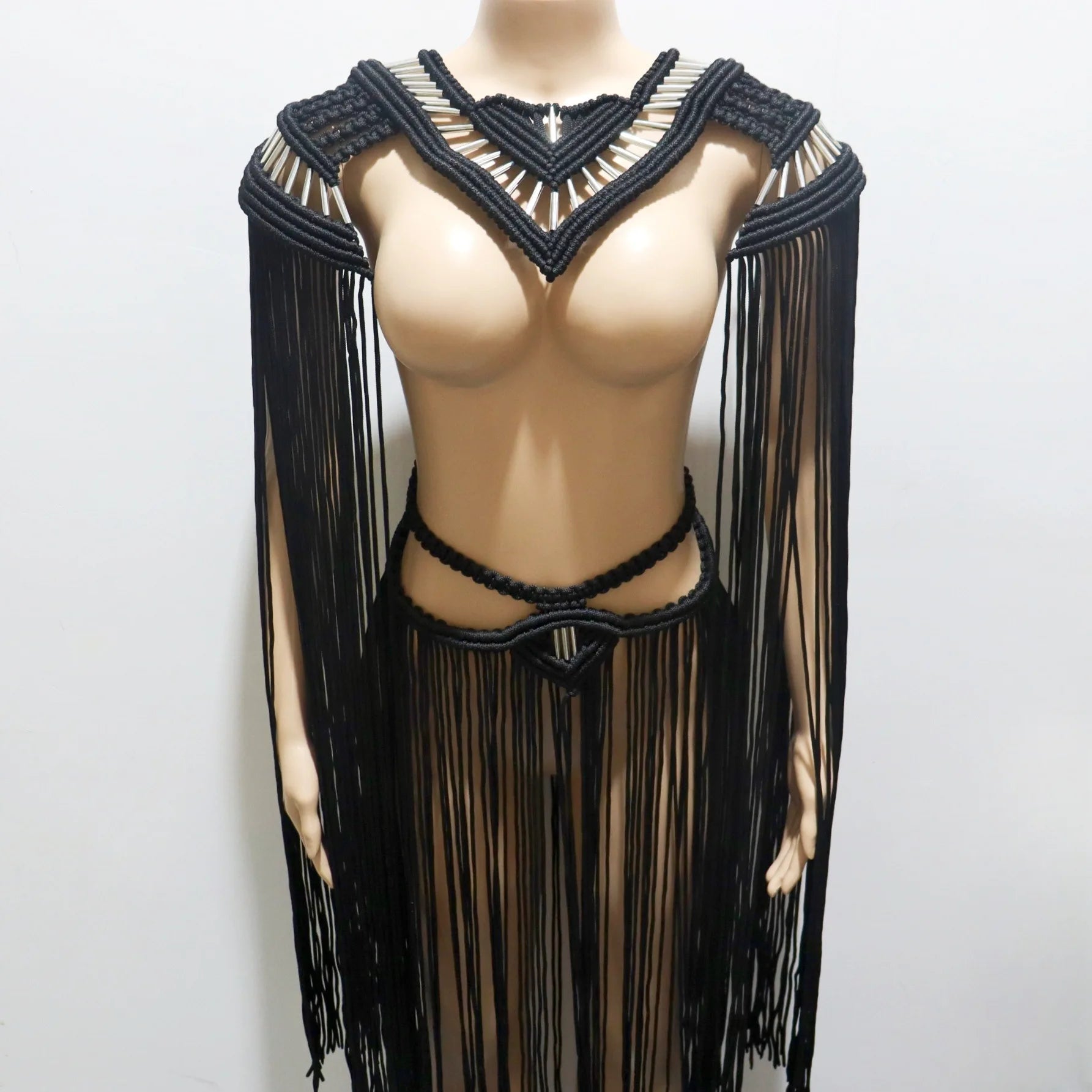 Leosoxs Bikini Cover Ups Summer Hand Crochet Knitted Women