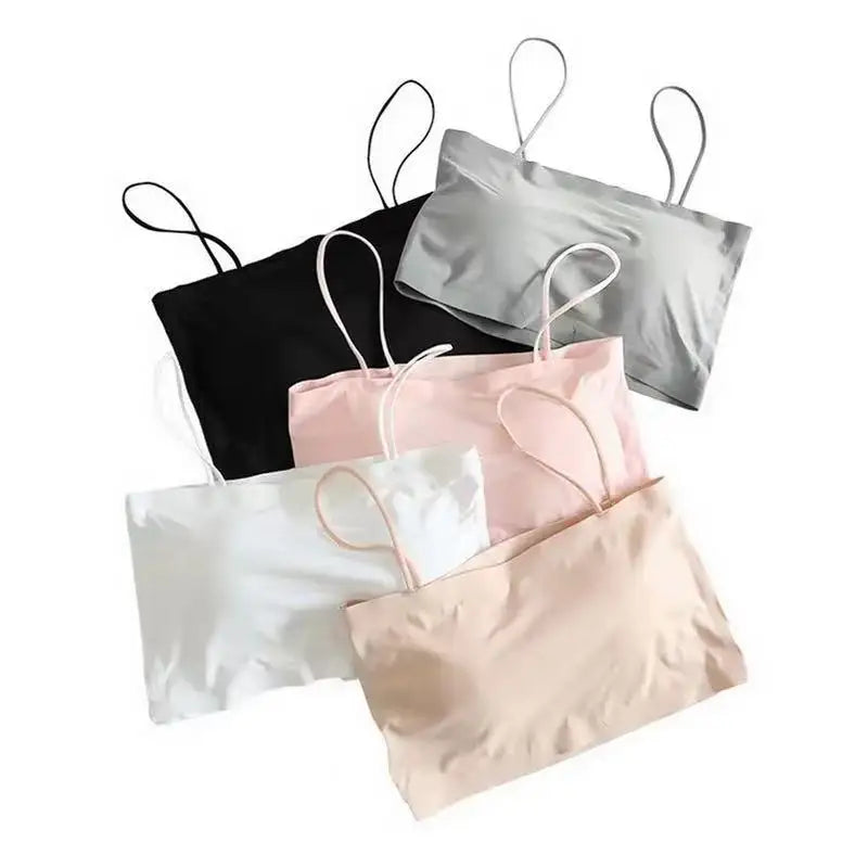 Women’s Backless Seamless Crop Top
