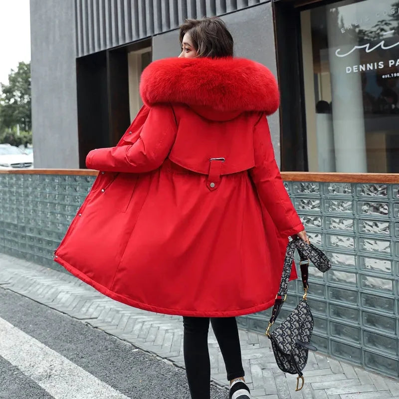 Winter Jacket 2025 New Women Parka Clothes