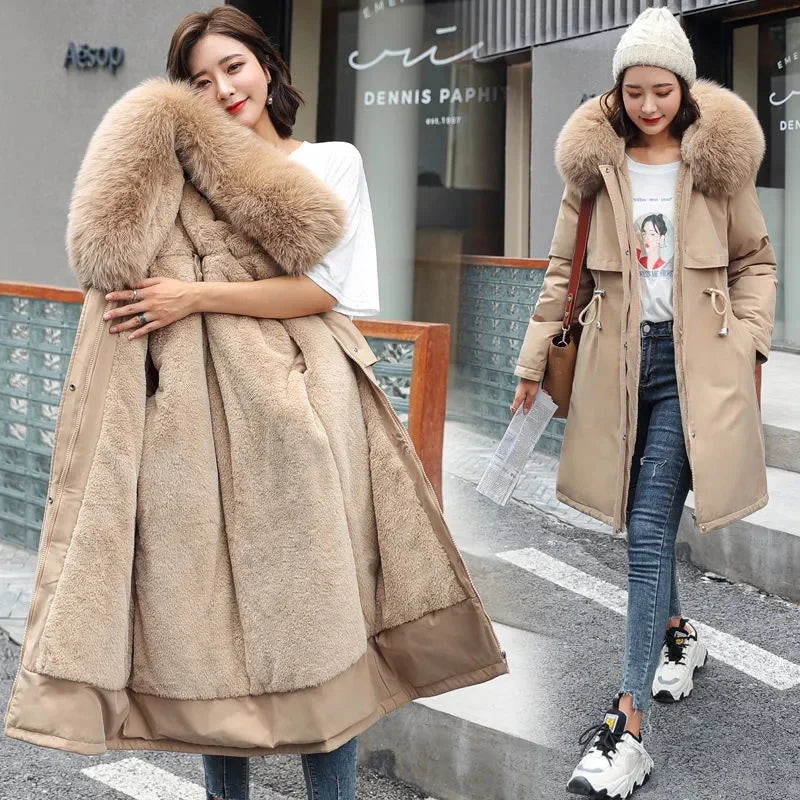 Winter Jacket 2025 New Women Parka Clothes