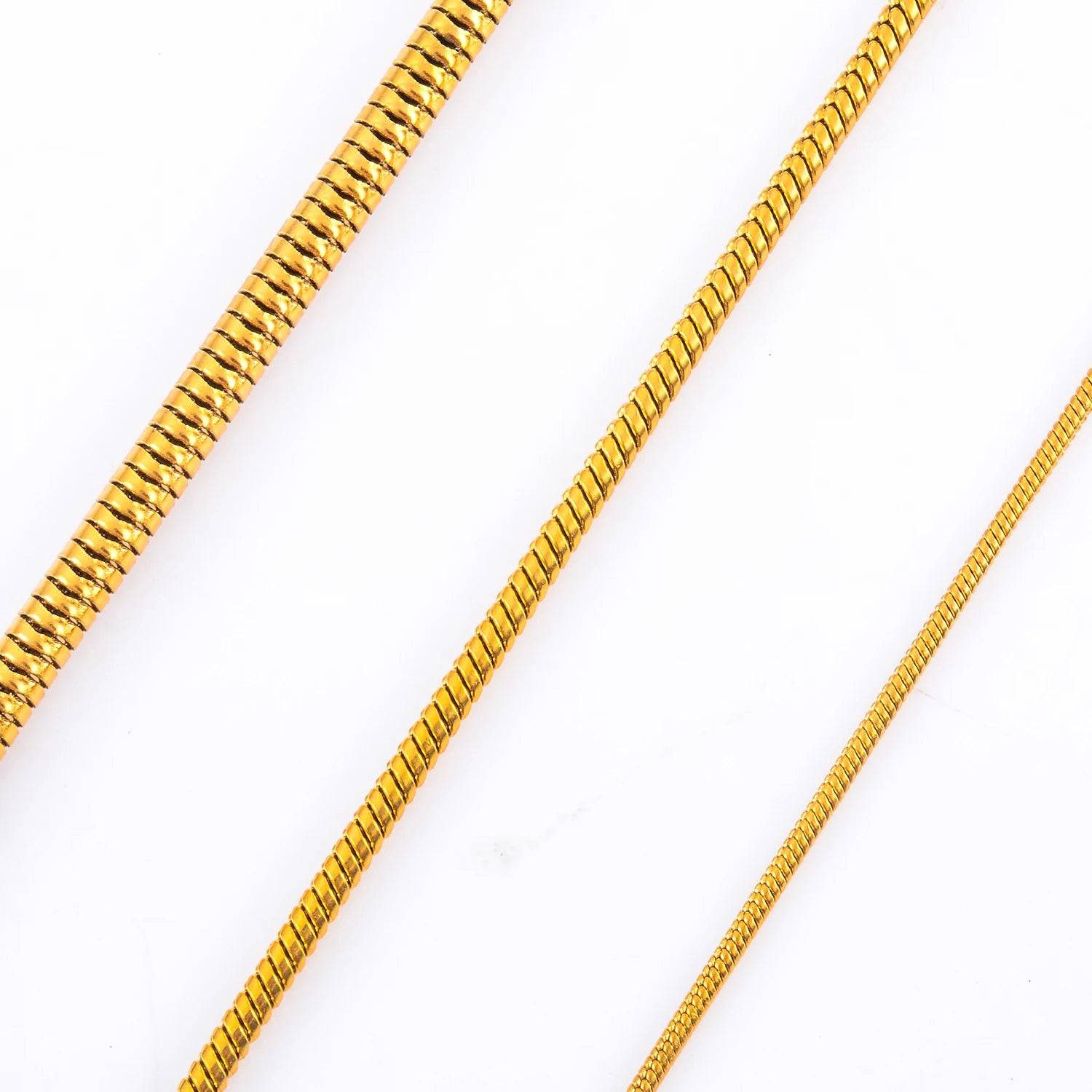 Stainless Steel Snake Chain Bracelet Extender