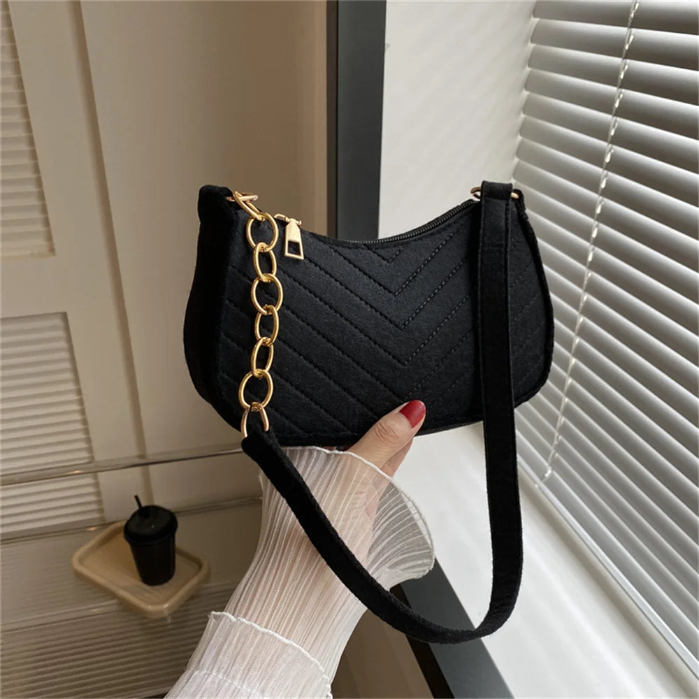 2025 Felt Mini Shoulder Bag